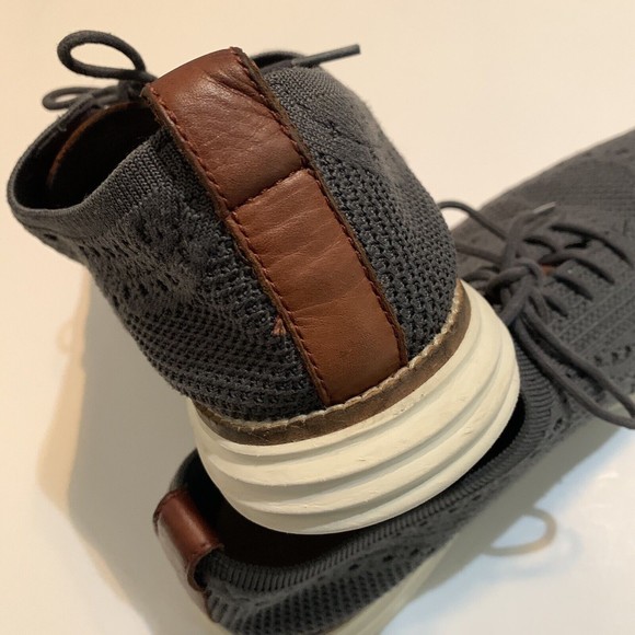 Cole Haan Original Grand Stitchlite Wingtip Oxford Gray C27961 Men Size 10.5 M - Picture 6 of 12